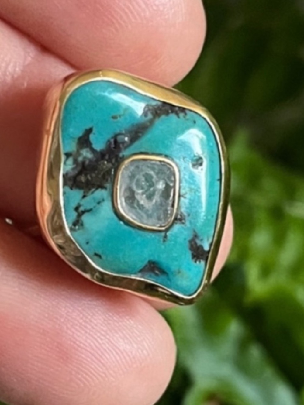Chan Luu Turquoise Gold Ring